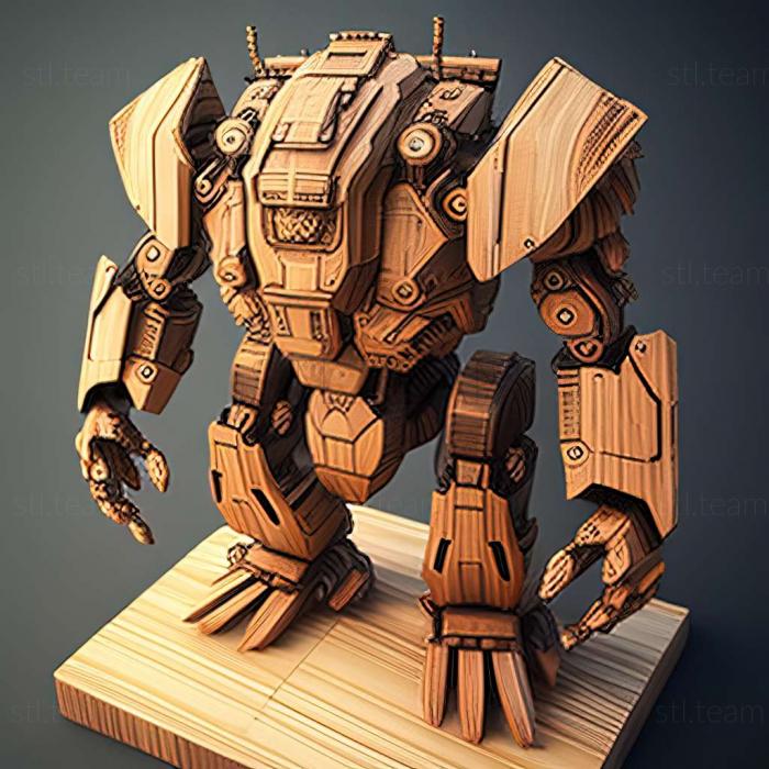 3D модель Игра Боевые роботы (STL)